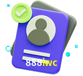 Tornar-se um membro do 888iwc é muito simples