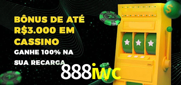 888iwc melhor bônus de depósito